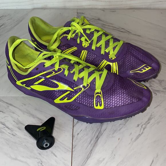 Brooks 2 Elmn8 Unisex Racing Track & Field Shoes - Picture 2 of 12